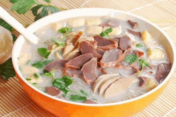 正味鸭血粉丝汤